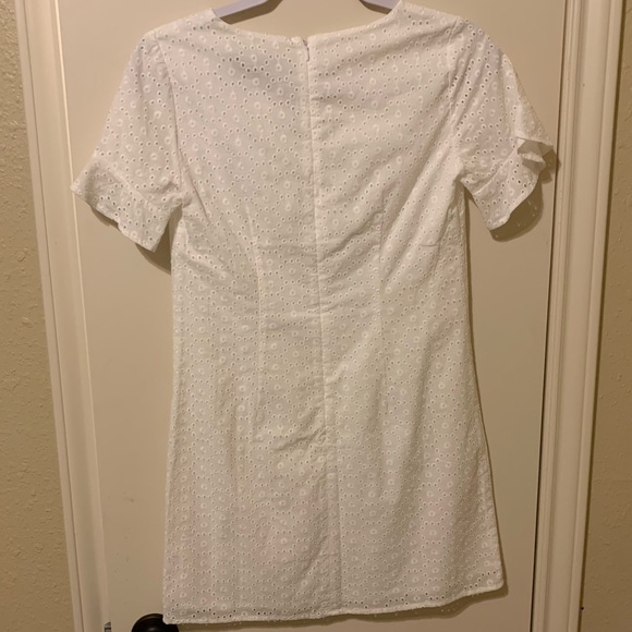 NWT Loft White Lace Dress Size 00P - Picture 2 of 8